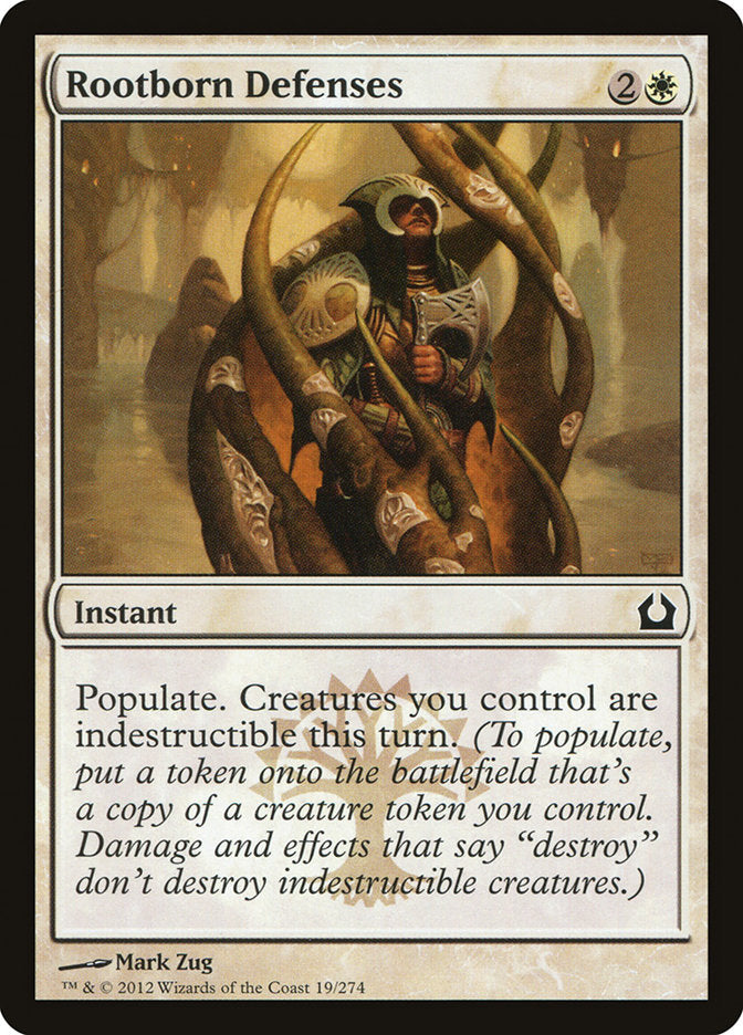 Rootborn Defenses [Return to Ravnica] Foil