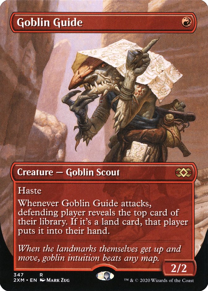 Goblin Guide (Toppers) [Double Masters] Foil