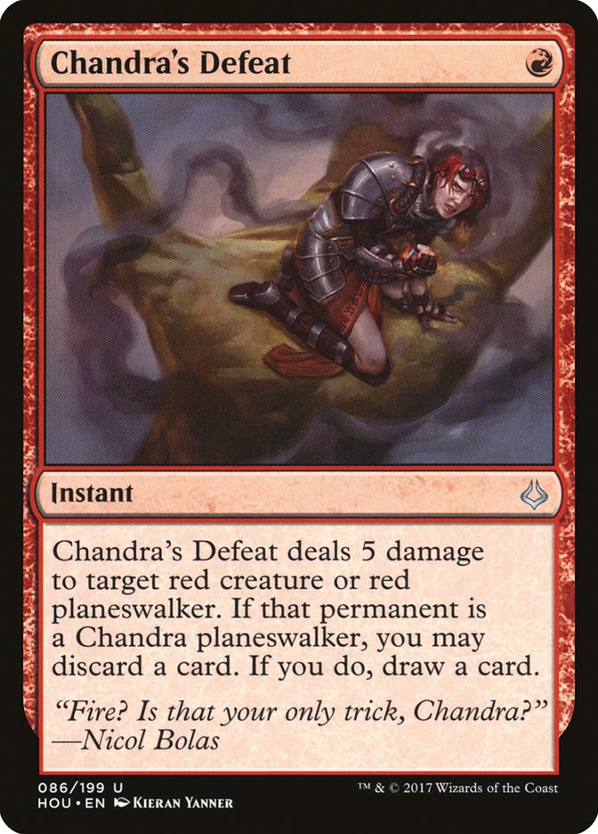 Chandra's Defeat [Hour of Devastation] Foil