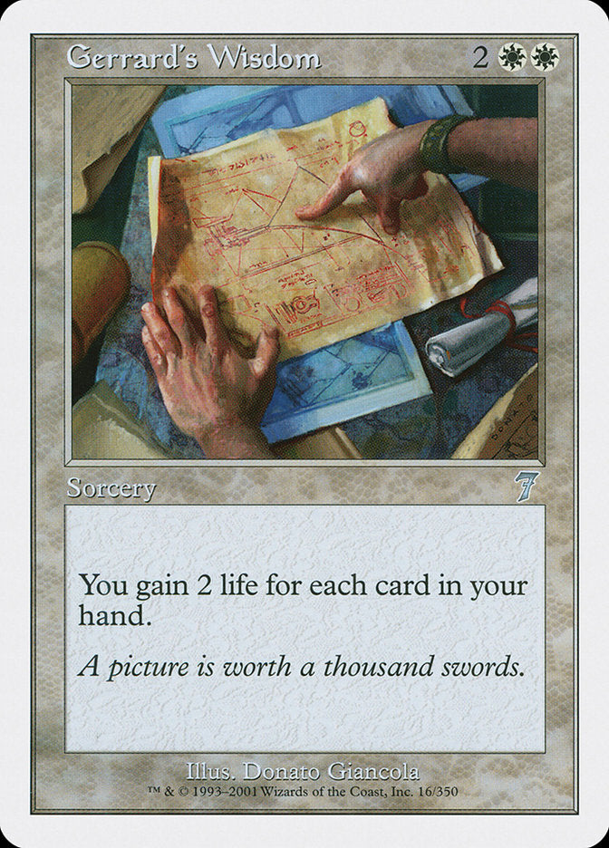Gerrard's Wisdom [Seventh Edition] Foil
