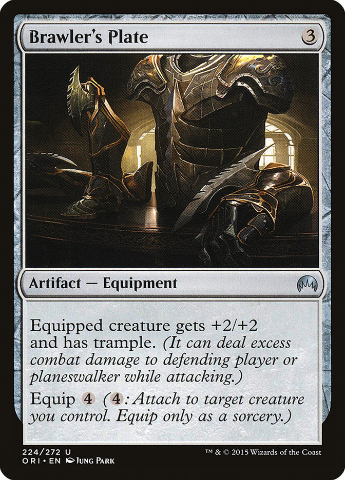 Brawler's Plate [Magic Origins] Foil