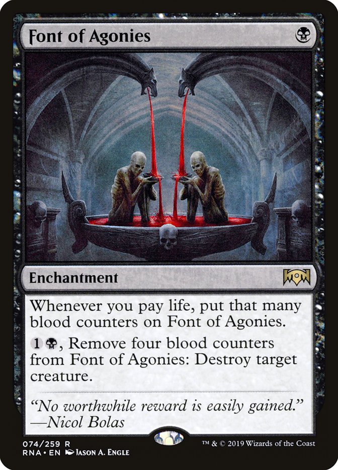 Font of Agonies [Ravnica Allegiance] Foil
