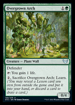 Overgrown Arch [Strixhaven: School of Mages] Foil