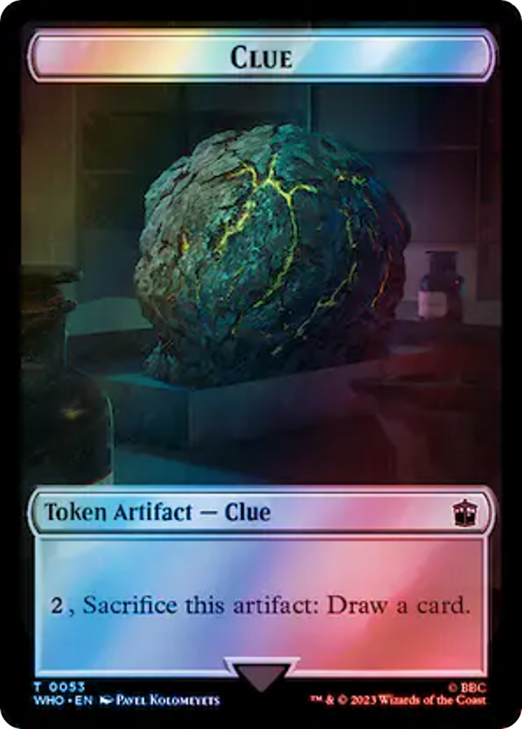 Clue  [Doctor Who Tokens] Foil