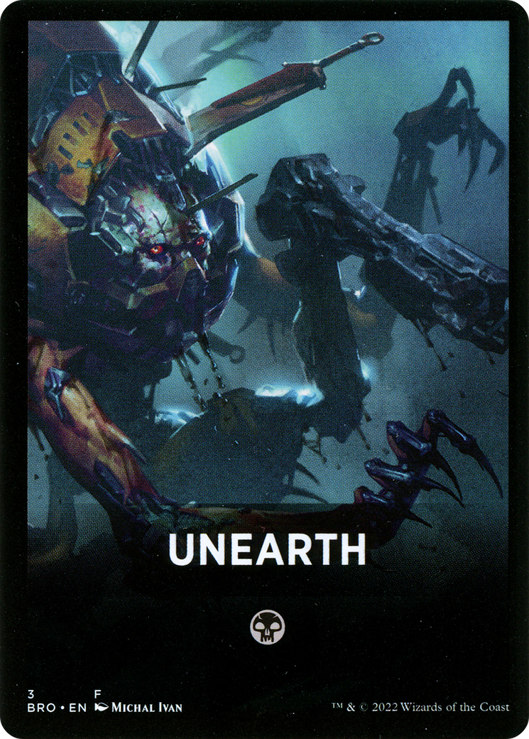 Unearth (Theme)  [The Brothers' War Jumpstart Front Cards]