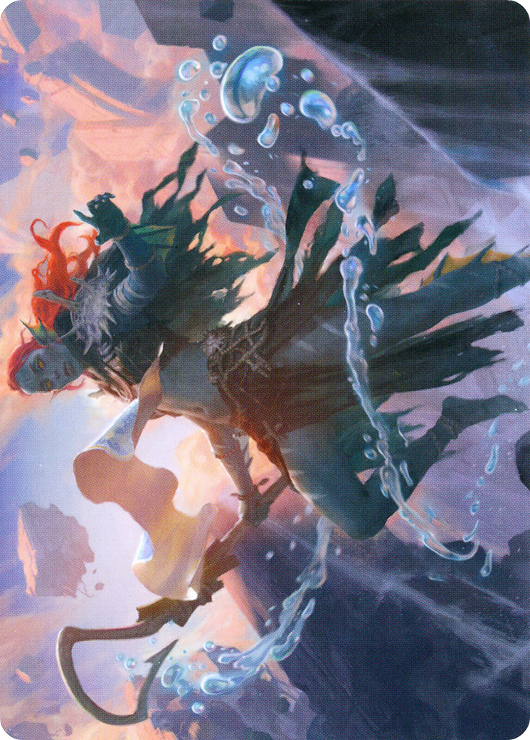 Expedition Diviner // Expedition Diviner  [Zendikar Rising Art Series] (Borderless)