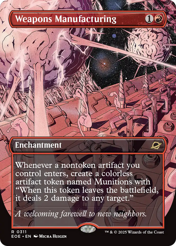 Weapons Manufacturing (Borderless) [Edge of Eternities] Foil