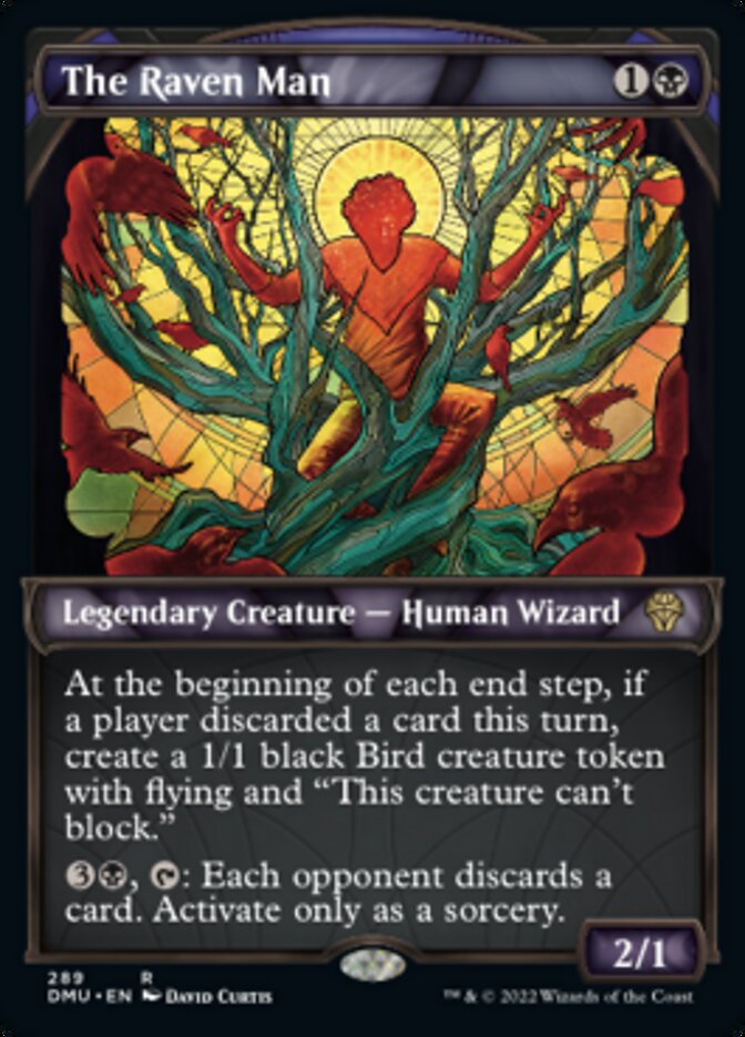 The Raven Man (Showcase) [Dominaria United] Foil
