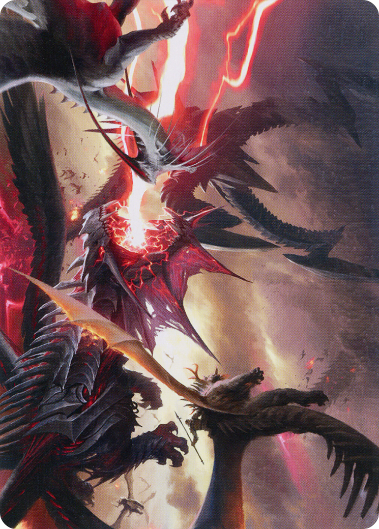 Invasion of Tarkir // Invasion of Tarkir  [March of the Machine Art Series] (Borderless) Foil