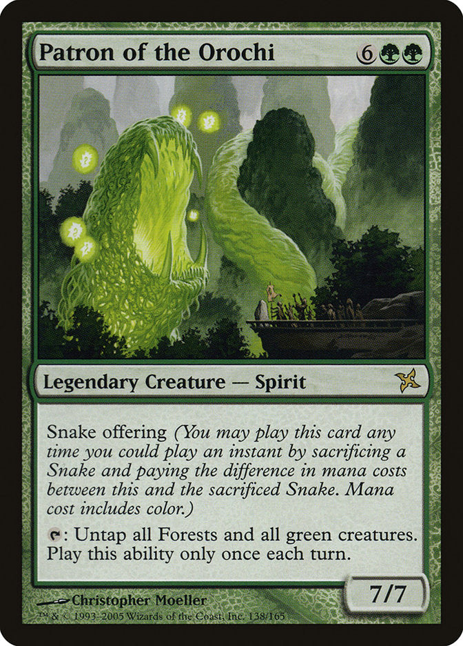 Patron of the Orochi [Betrayers of Kamigawa] Foil