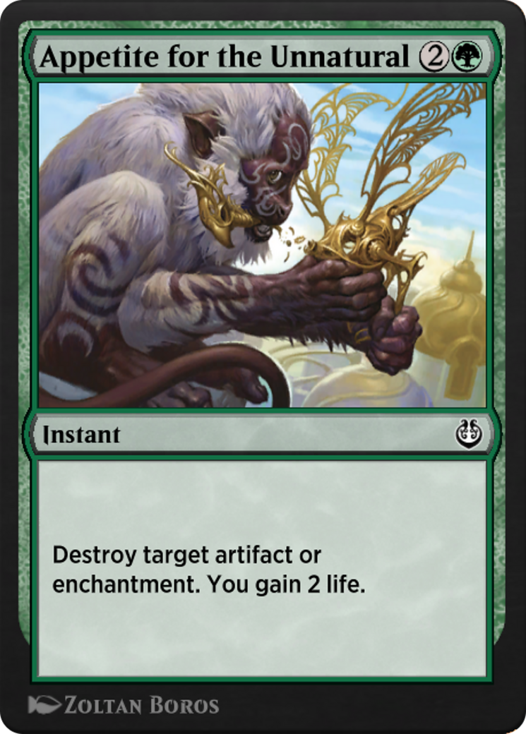Appetite for the Unnatural  [Kaladesh Remastered]