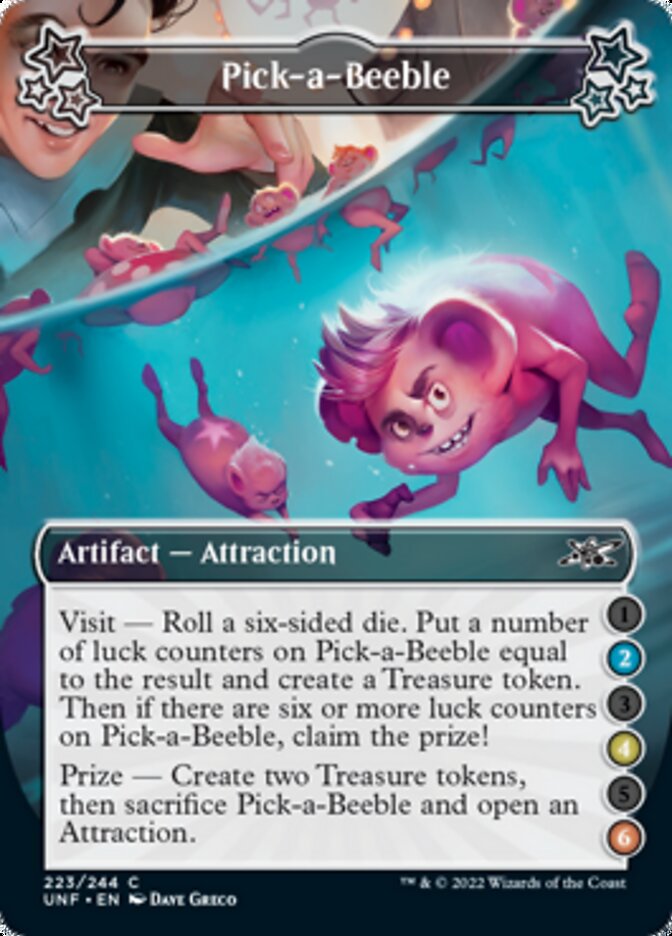 Pick-a-Beeble (2-4-6) [Unfinity] Foil