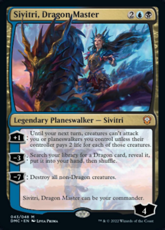 Sivitri, Dragon Master [Dominaria United Commander] Foil