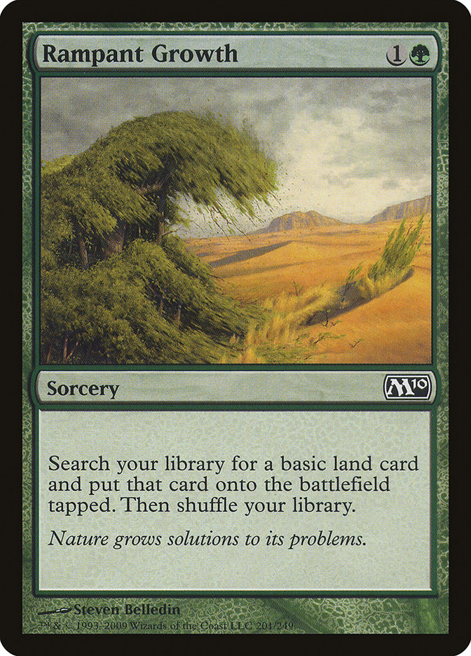 Rampant Growth [Magic 2010] Foil
