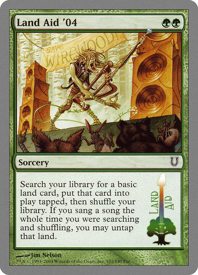 Land Aid '04 [Unhinged] Foil