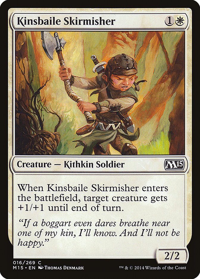 Kinsbaile Skirmisher [Magic 2015] Foil