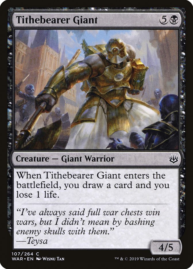 Tithebearer Giant [War of the Spark] Foil