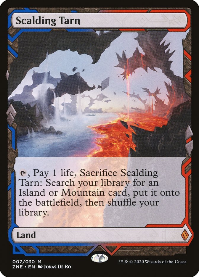 Scalding Tarn (Expeditions) [Zendikar Rising Expeditions] Foil