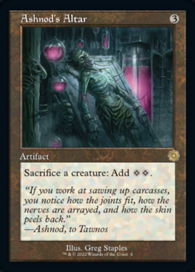 Ashnod's Altar (Retro) [The Brothers' War Retro Artifacts] Foil