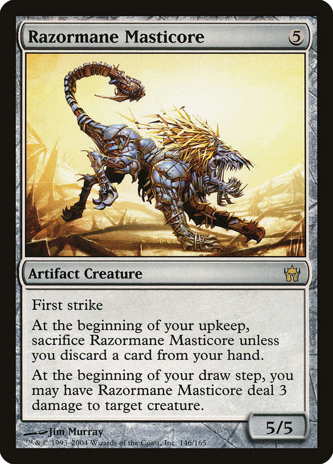 Razormane Masticore [Fifth Dawn] Foil