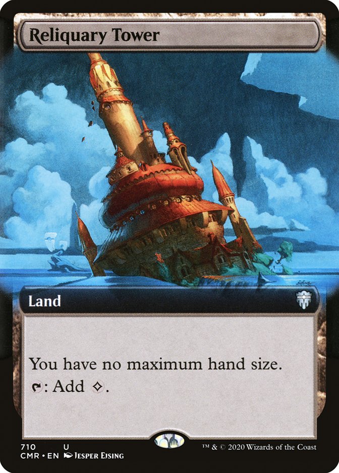 Reliquary Tower (Extended Art) [Commander Legends] Foil
