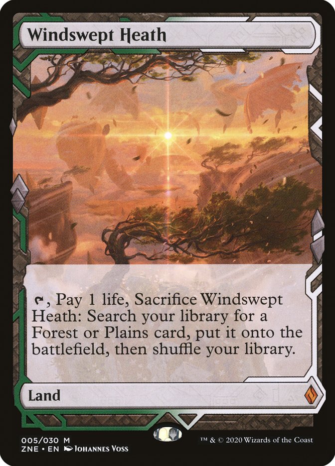 Windswept Heath (Expeditions) [Zendikar Rising Expeditions] Foil