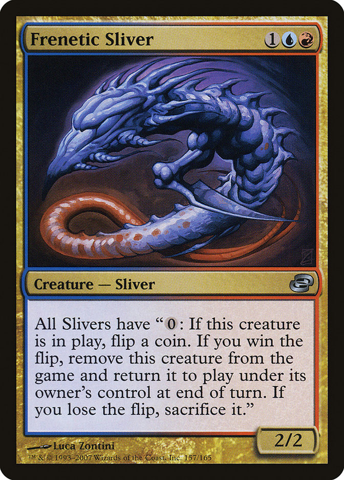 Frenetic Sliver [Planar Chaos] Foil