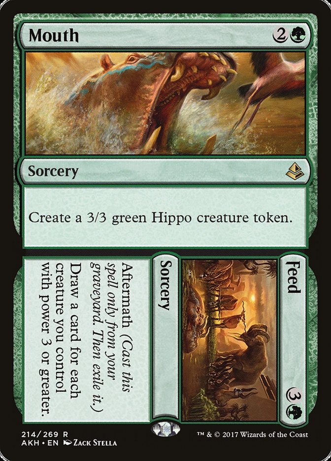 Mouth // Feed [Amonkhet] Foil