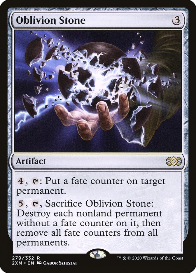 Oblivion Stone [Double Masters] Foil
