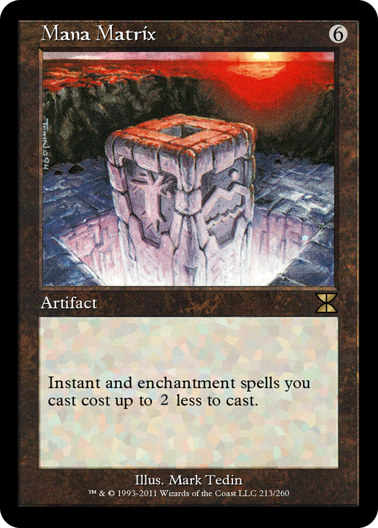 Mana Matrix  [Masters Edition IV] Foil