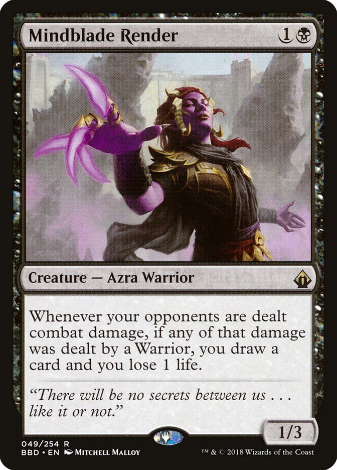 Mindblade Render [Battlebond] Foil