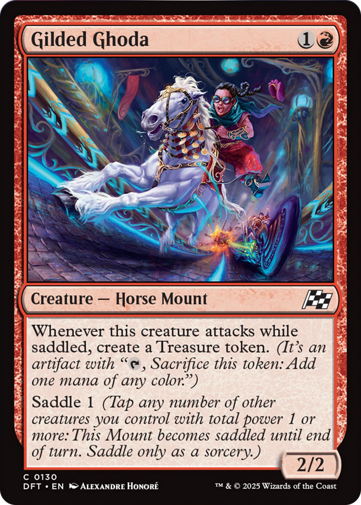 Gilded Ghoda [Aetherdrift] Foil