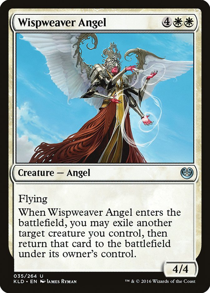 Wispweaver Angel [Kaladesh] Foil