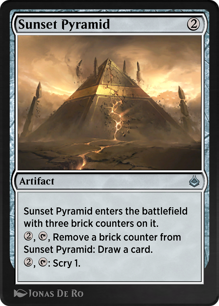 Sunset Pyramid  [Amonkhet Remastered]