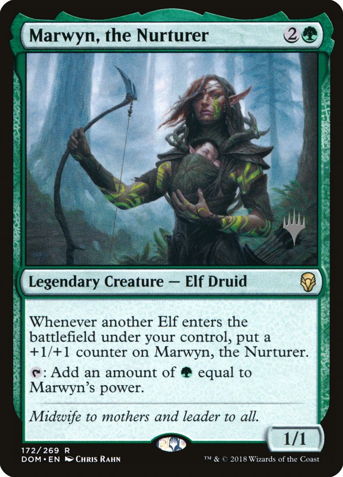 Marwyn, the Nurturer (Promo Pack) [Dominaria Promos] Foil