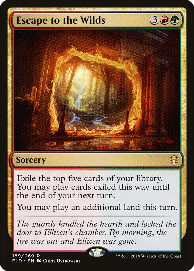 Escape to the Wilds [Throne of Eldraine] Foil