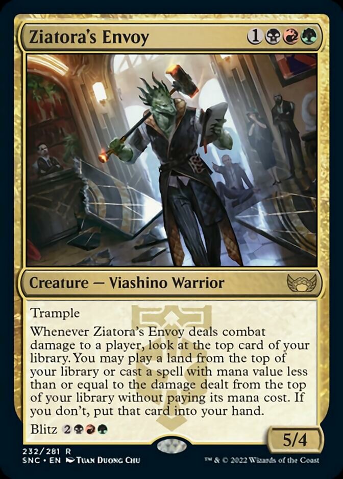 Ziatora's Envoy [Streets of New Capenna] Foil