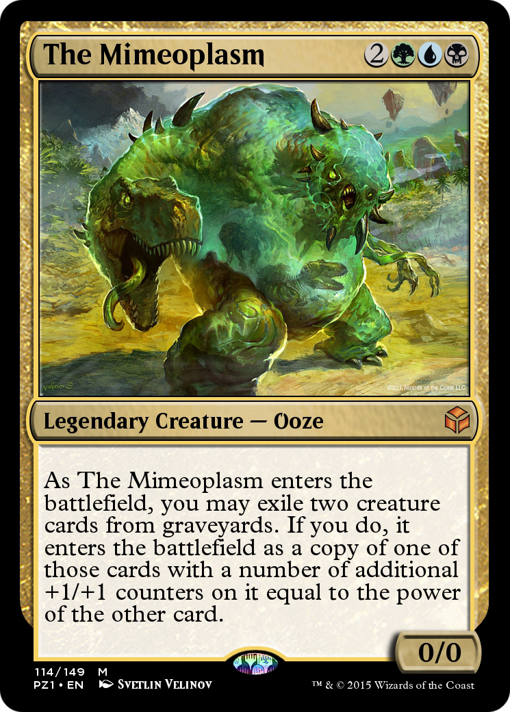 The Mimeoplasm  [Legendary Cube Prize Pack] Foil