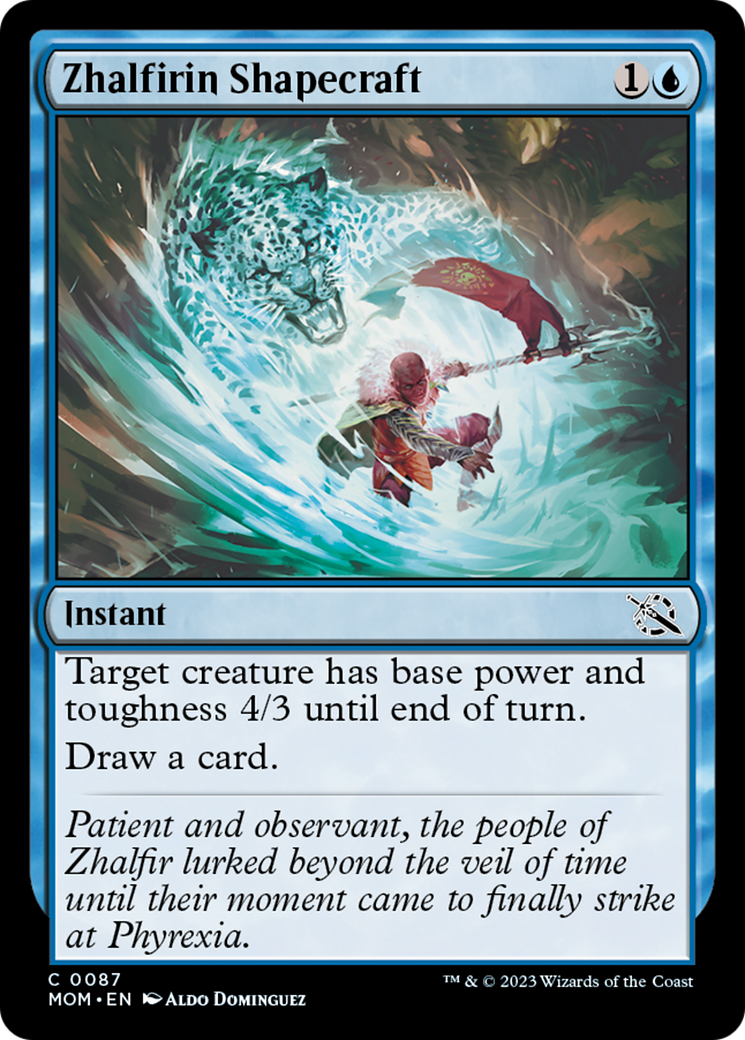 Zhalfirin Shapecraft [March of the Machine] Foil