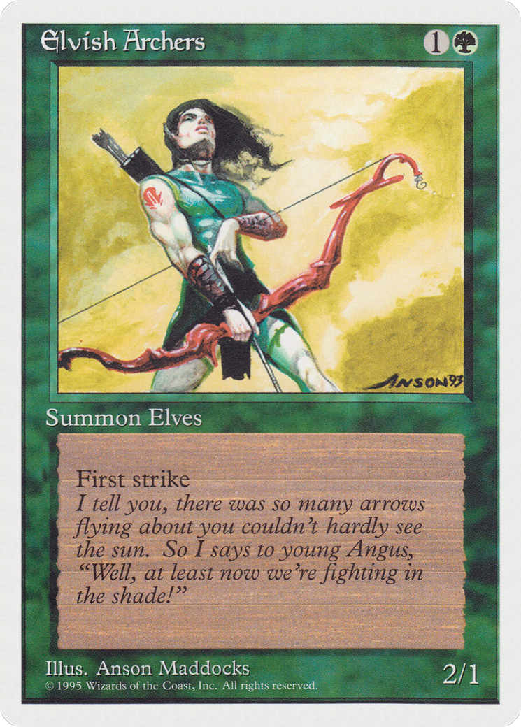 Elvish Archers  [Rivals Quick Start Set]