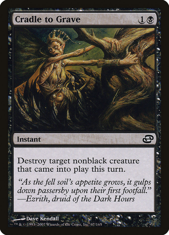 Cradle to Grave [Planar Chaos] Foil
