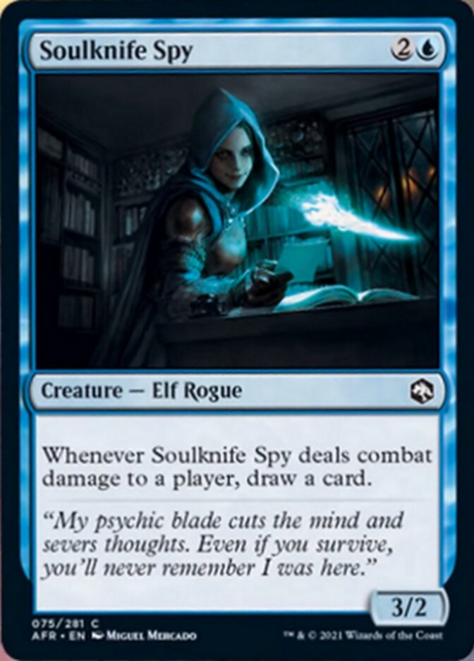 Soulknife Spy [Dungeons & Dragons: Adventures in the Forgotten Realms] Foil -1
