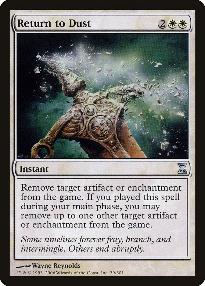 Return to Dust [Time Spiral] Foil