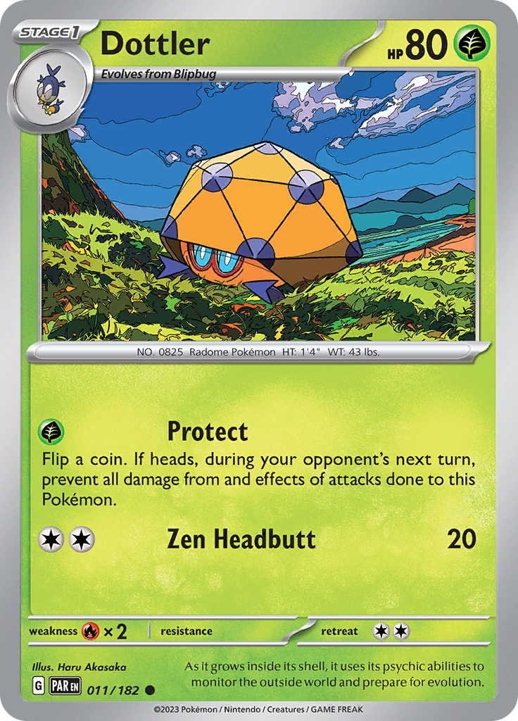 Dottler (011/182) [Scarlet & Violet: Paradox Rift] Reverse Holofoil