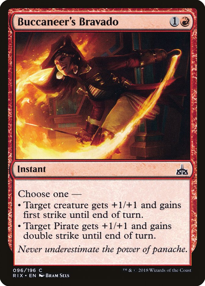 Buccaneer's Bravado [Rivals of Ixalan] Foil