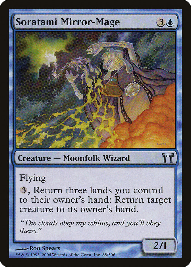 Soratami Mirror-Mage [Champions of Kamigawa] Foil