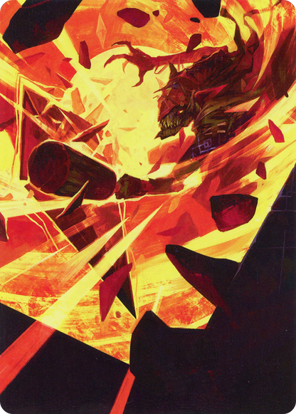 Zada, Hedron Grinder // Zada, Hedron Grinder  [March of the Machine Art Series] (Borderless) Foil