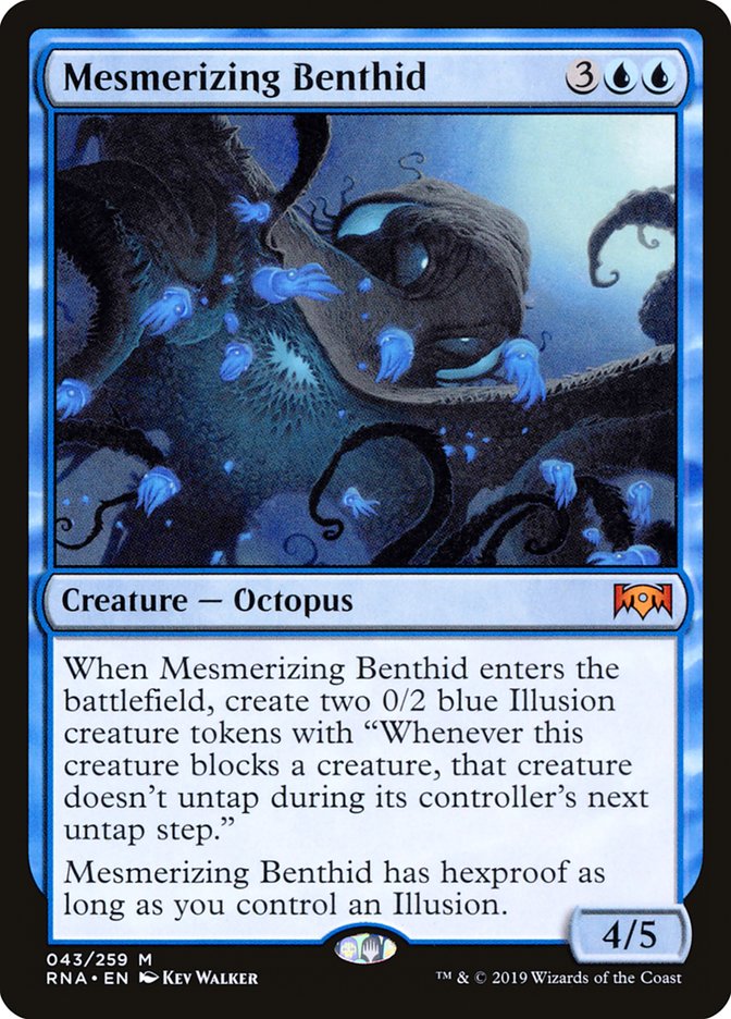 Mesmerizing Benthid [Ravnica Allegiance] Foil