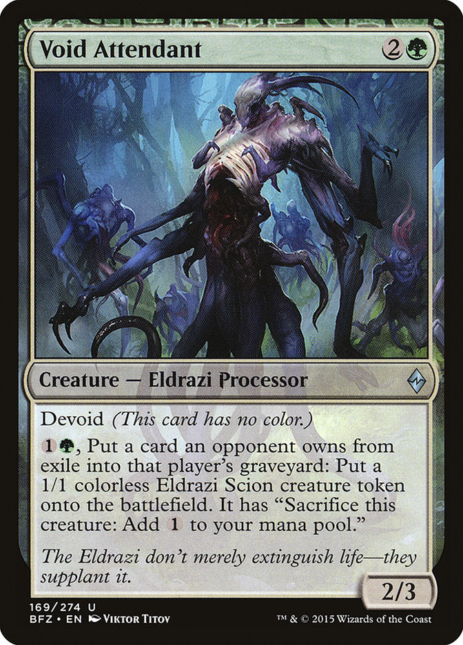 Void Attendant [Battle for Zendikar] Foil