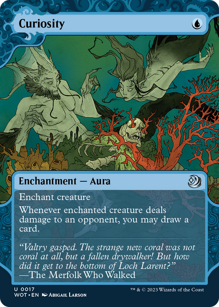Curiosity [Wilds of Eldraine: Enchanting Tales] Foil